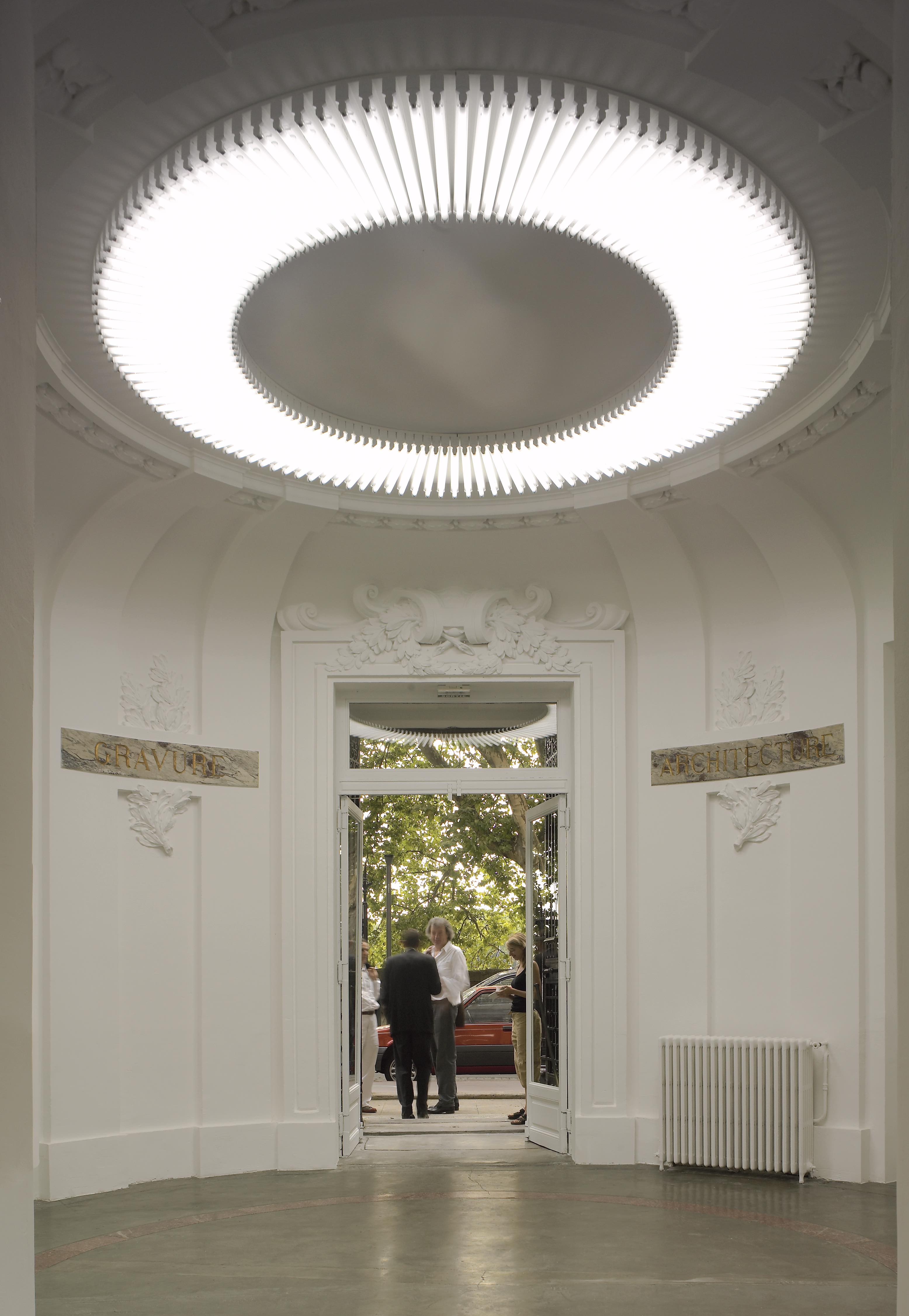 Installation lumineuse, GERHARD MERZ